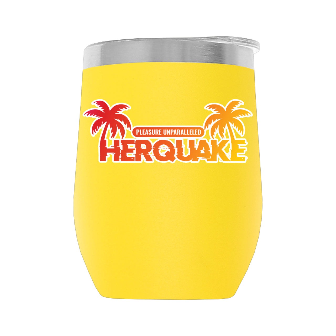 Herquake-Palm001 12oz WINE TUMBLER