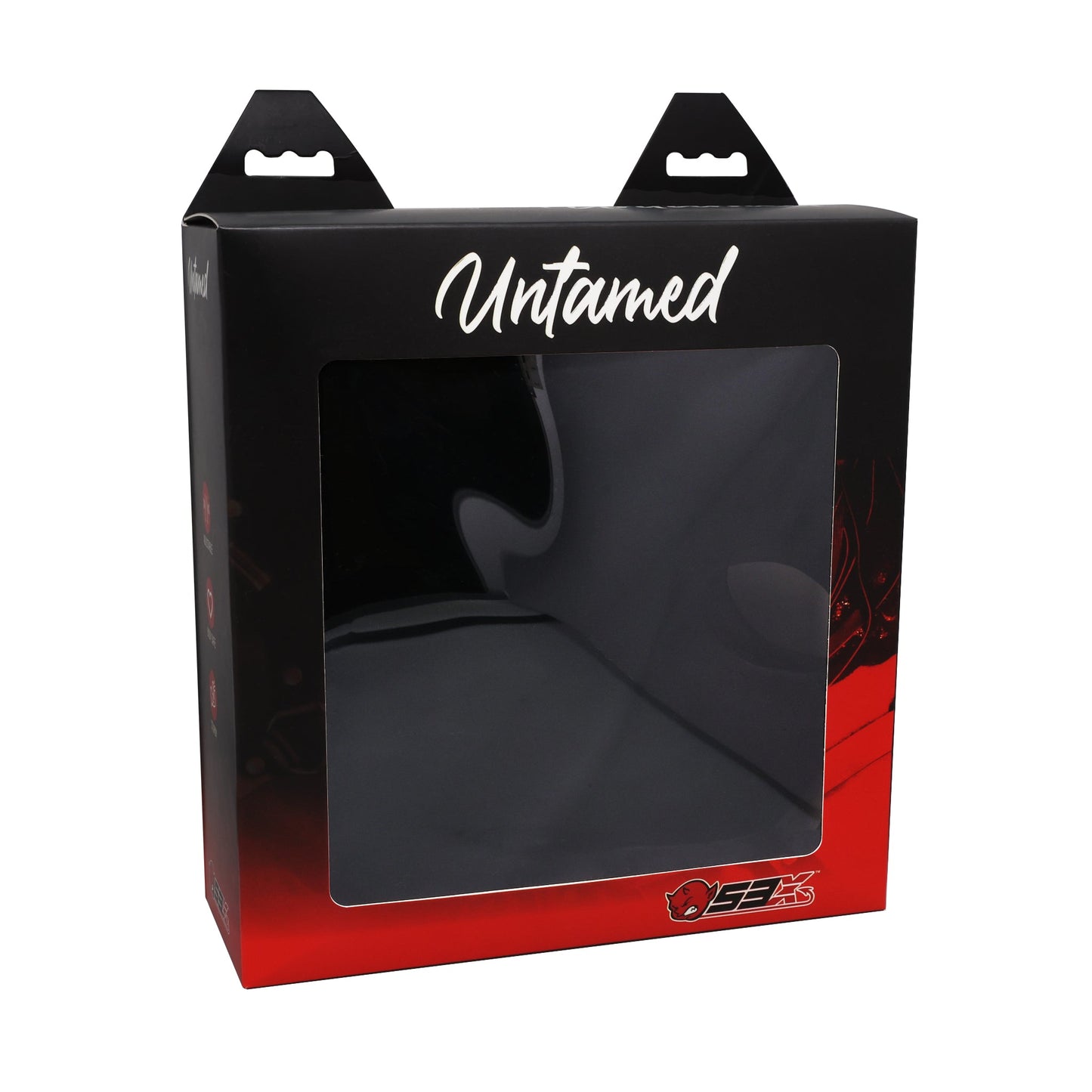 UNTAMED BLACK SPANDEX HOOD