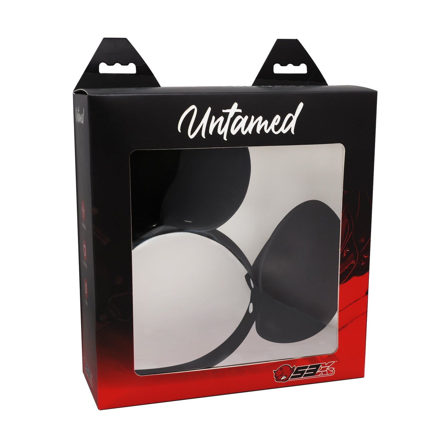 UNTAMED BLACK MOUSE EARS