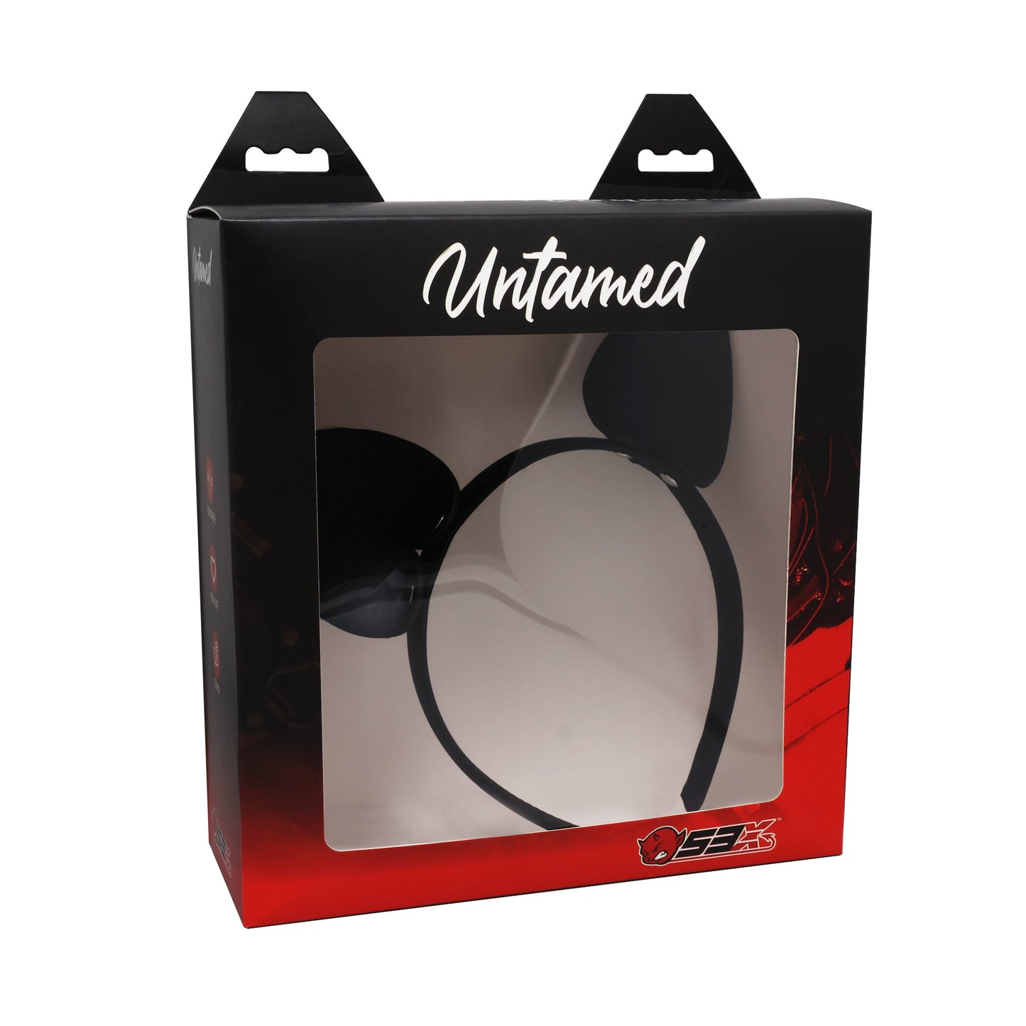 UNTAMED BLACK MOUSE EARS