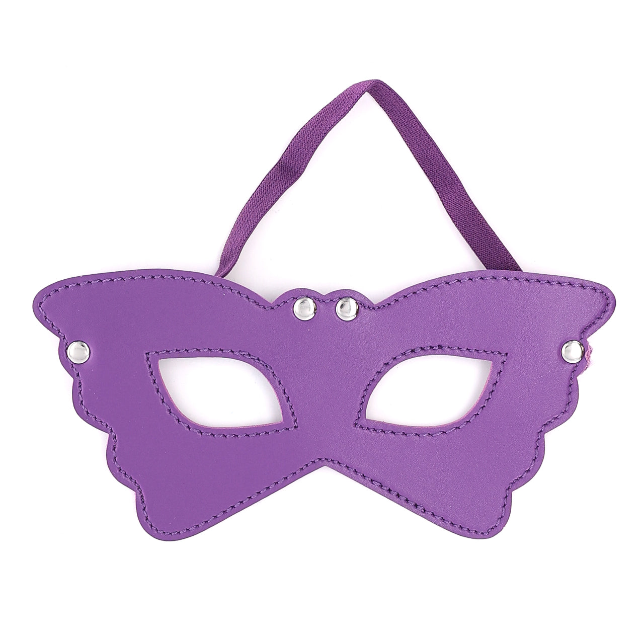 SEXCAPADES PINK FAUX LEATHER BUTTERFLY MASK