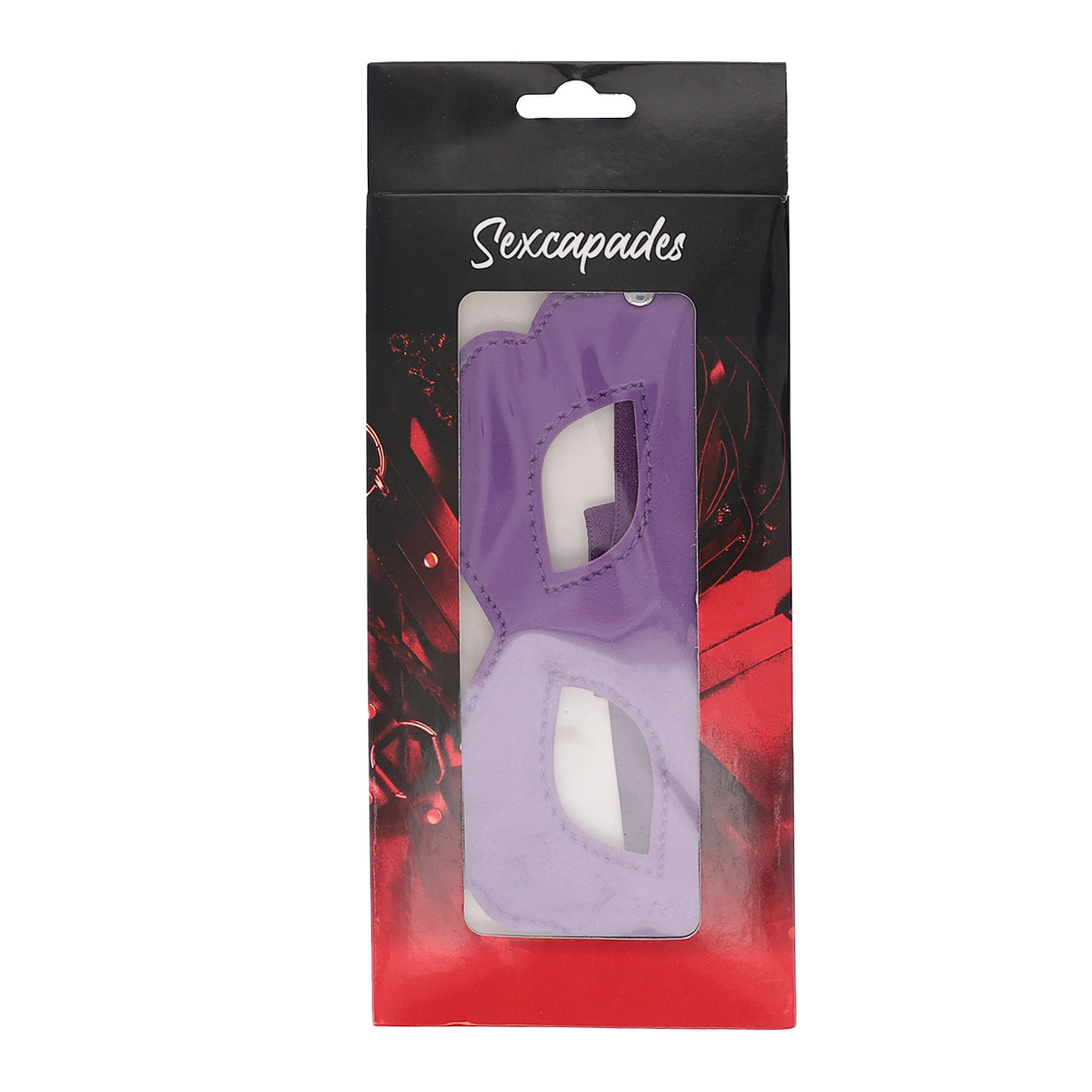 SEXCAPADES PINK FAUX LEATHER BUTTERFLY MASK