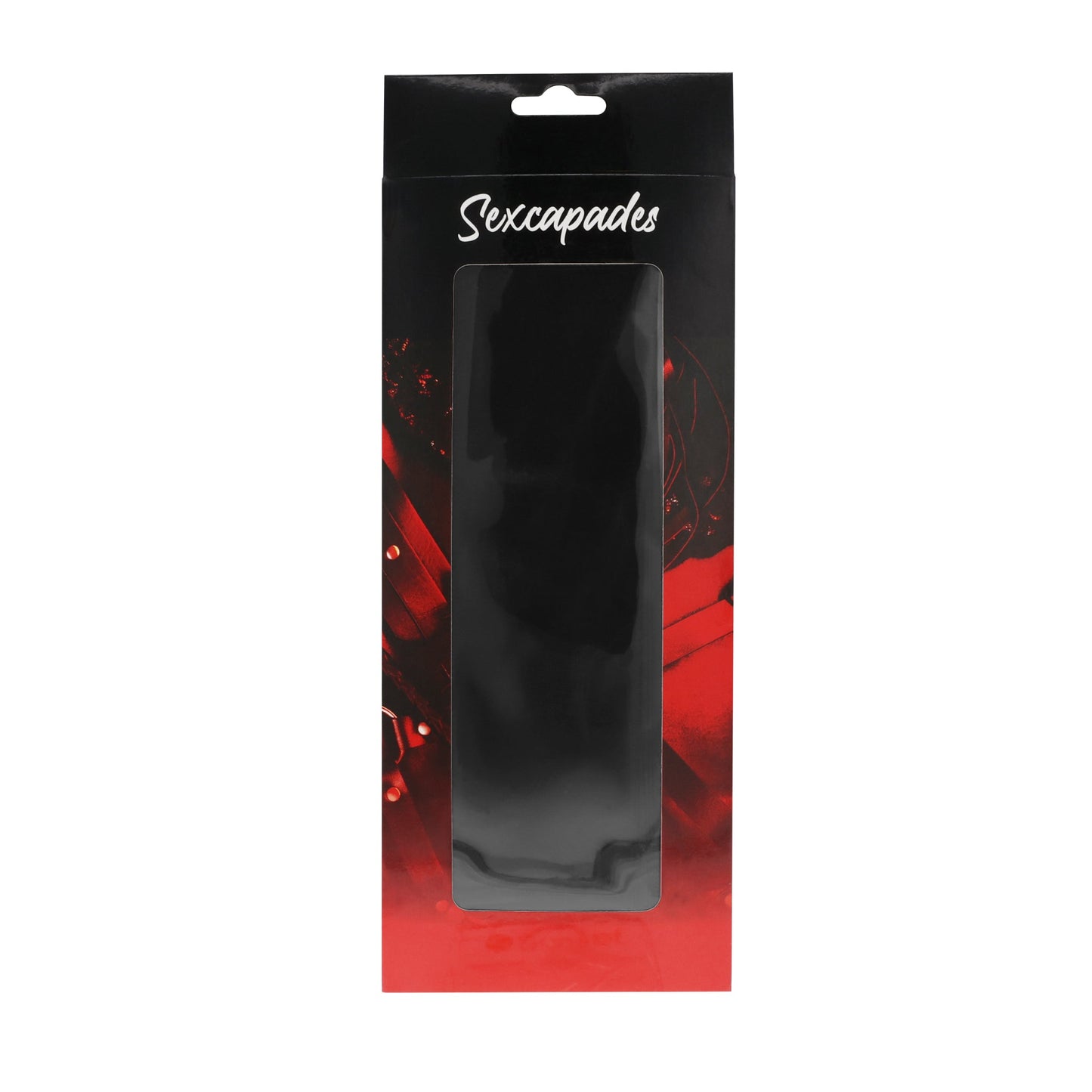 SEXCAPADES BLACK SATIN SCARF TIE