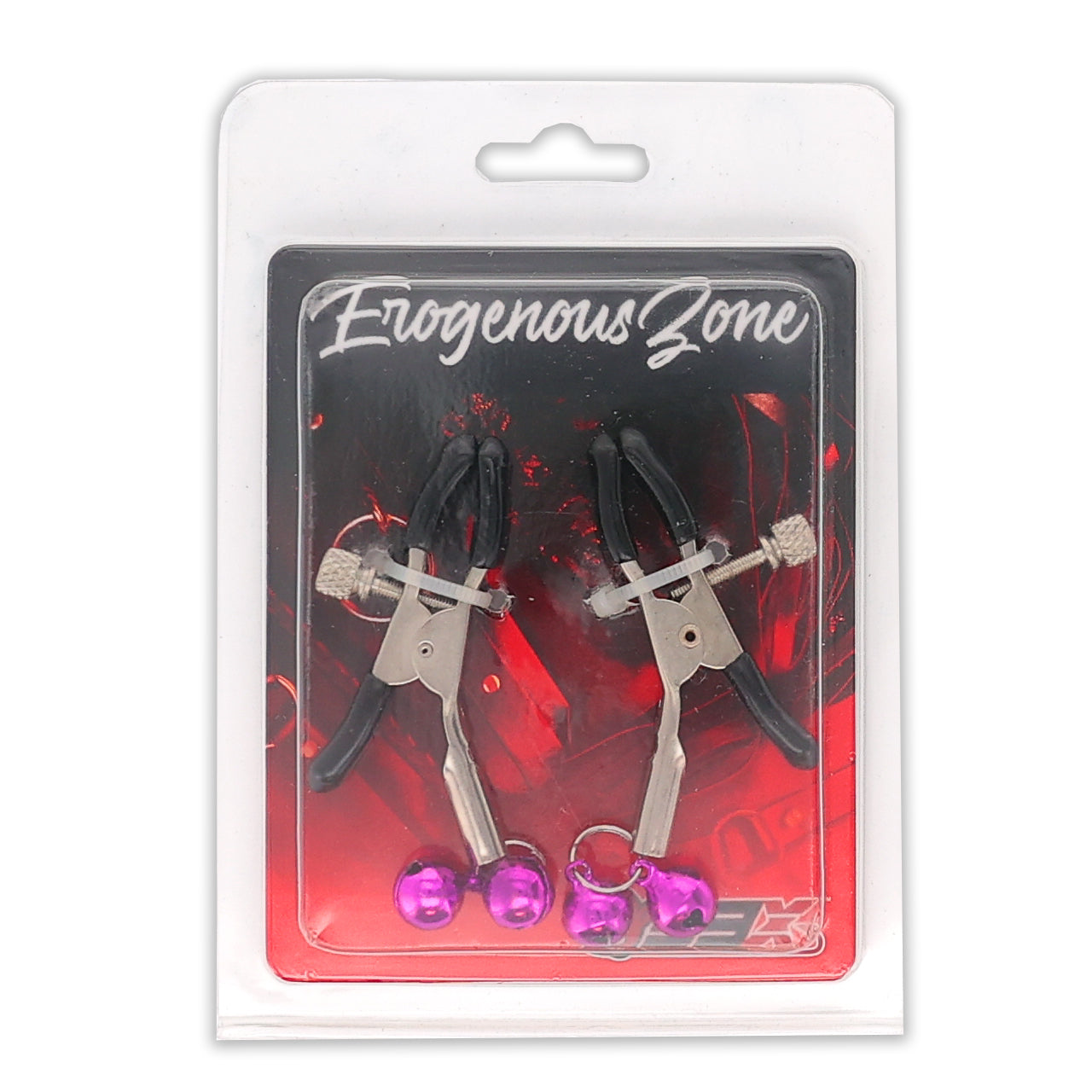 EROGENOUS ZONE ADJUSTABLE NIPPLE CLAMPS W/ BELLS