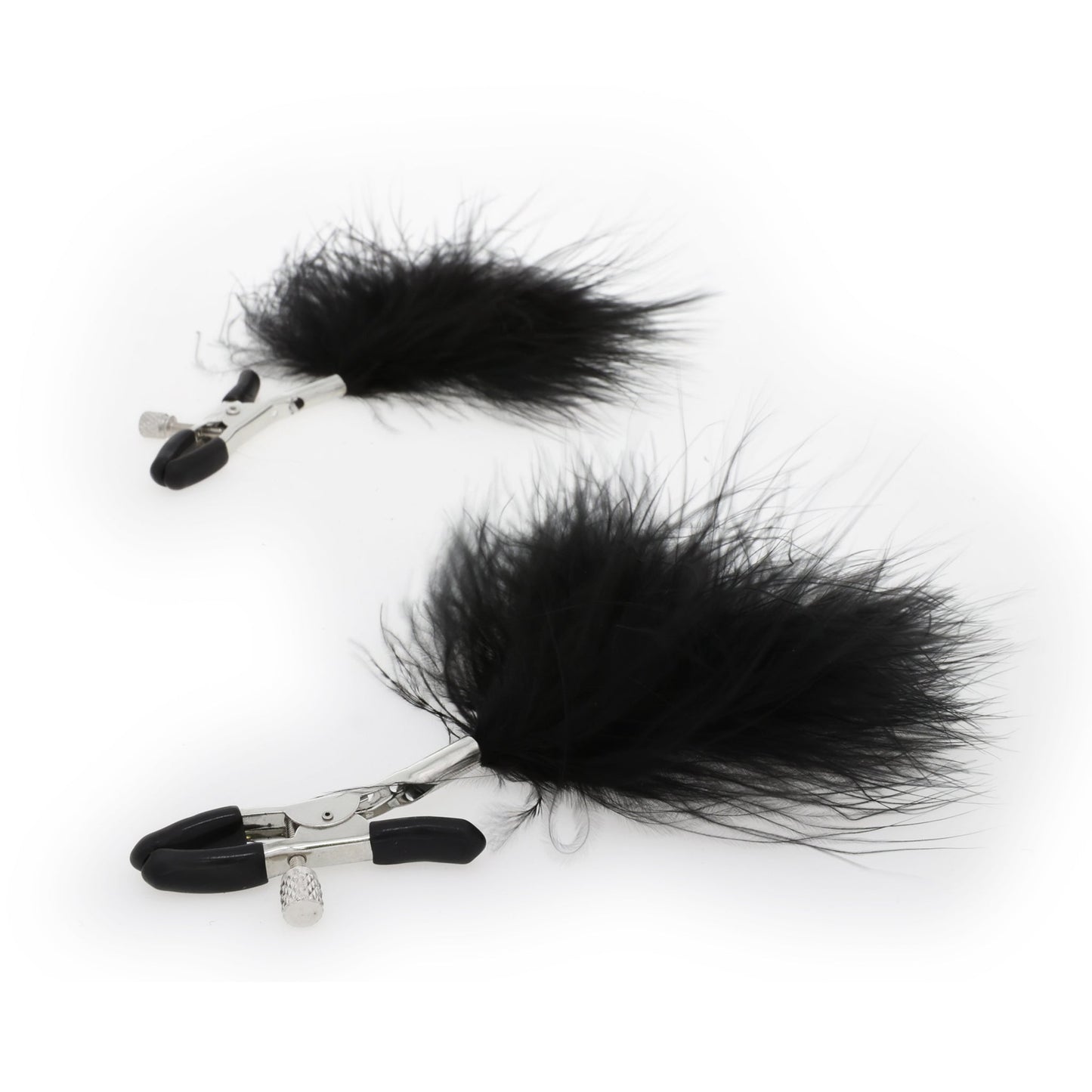 EFFECTIVE BEHAVIOR FEATHER ADJUSTABLE NIPPLE CLAMPS