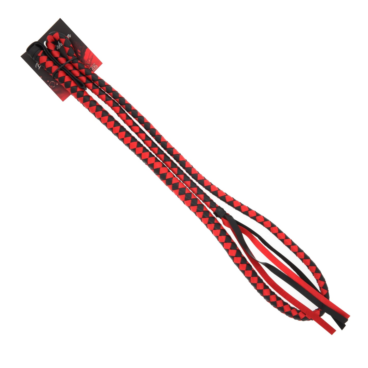 WHIP BLACK PVC 74IN