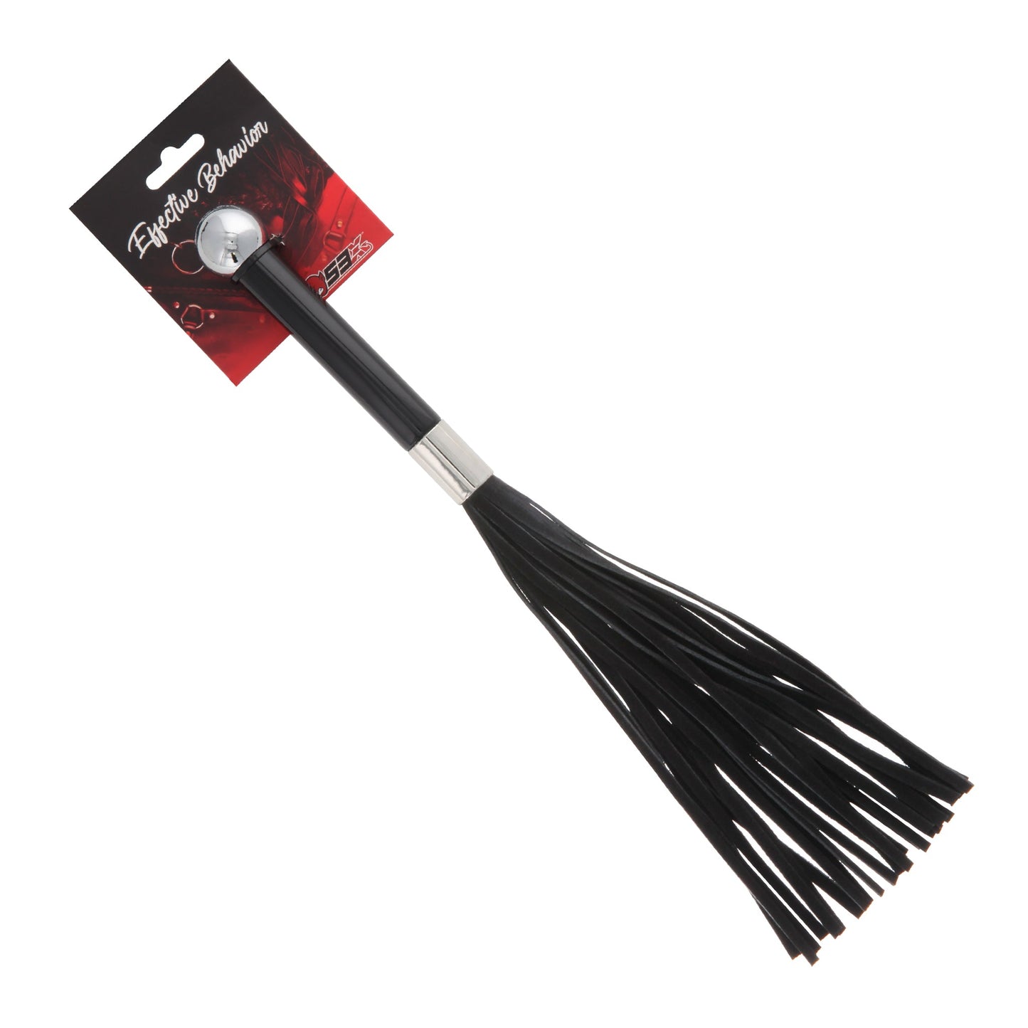 FLOGGER RED/METAL HANDLE 15IN LEATHER