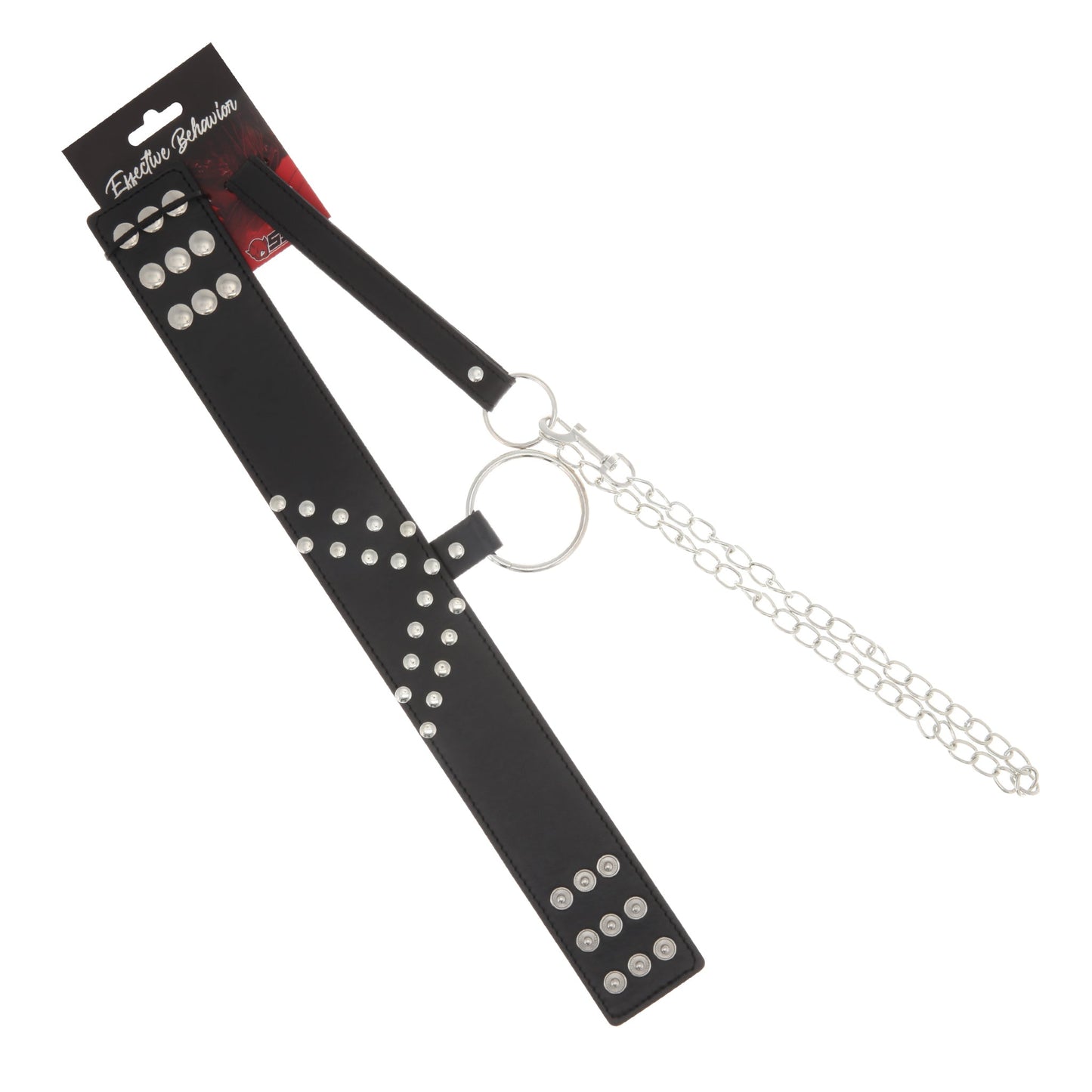 COLLAR PVC W/CIRCLE RIVIT V THROAT-LEASH