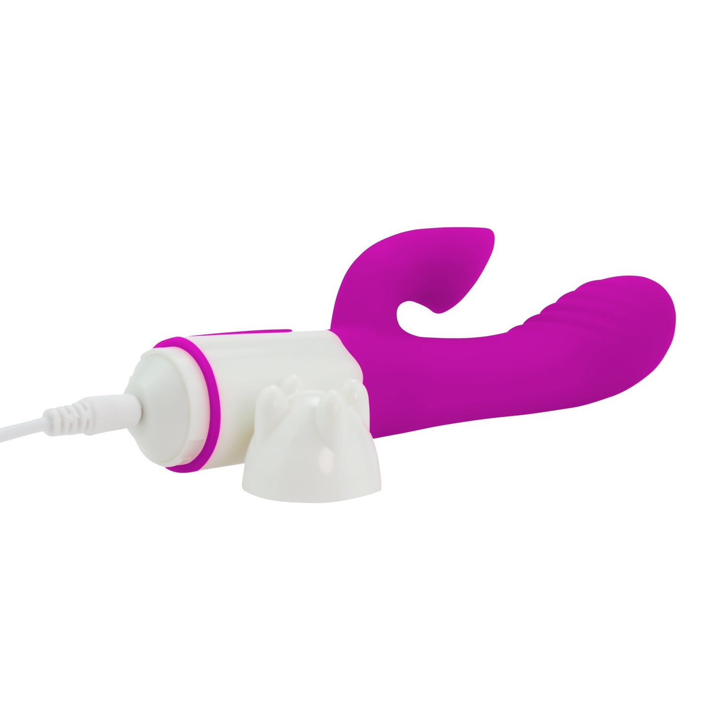Bendable Rabbit Vibrator with Clitoral Licking - Beach Babe