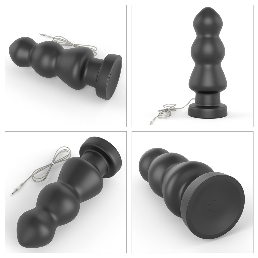 7.8" KING SIZED VIBRATING ANAL RIGGER
