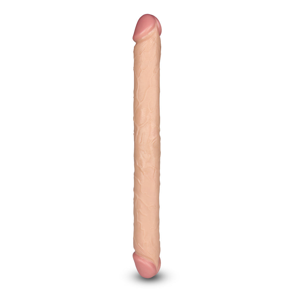 17" KINGSIZE REALISTIC SLIM ULTRA DOUBLE DILDO