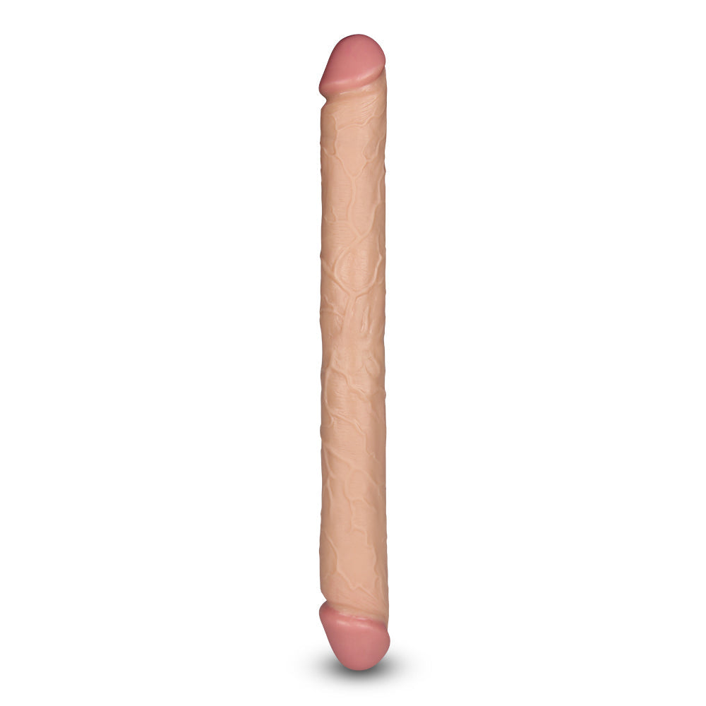 17" KINGSIZE REALISTIC SLIM ULTRA DOUBLE DILDO