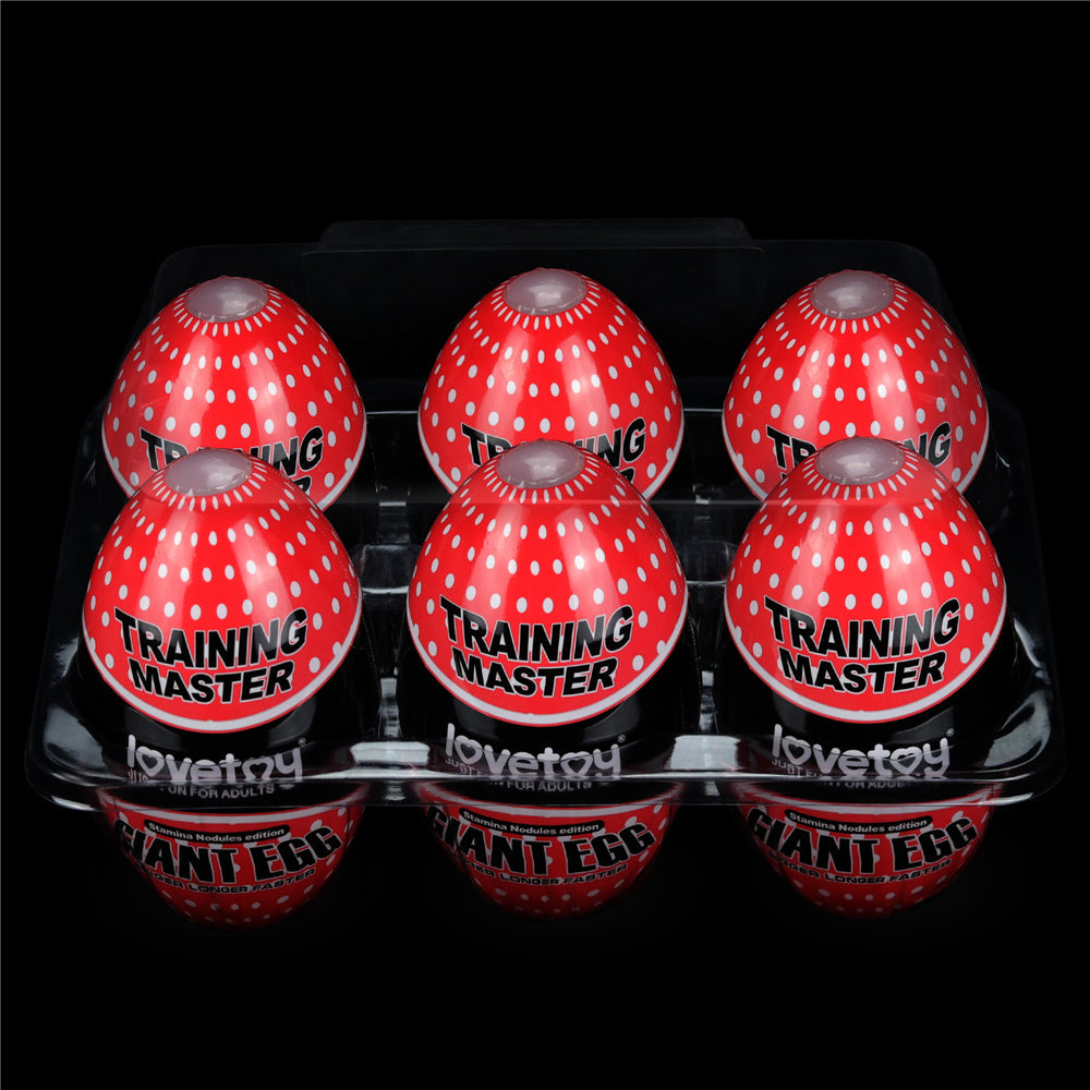 GIANT EGG TRAINING MASTER STAMINA NODULES MASTURBATOR