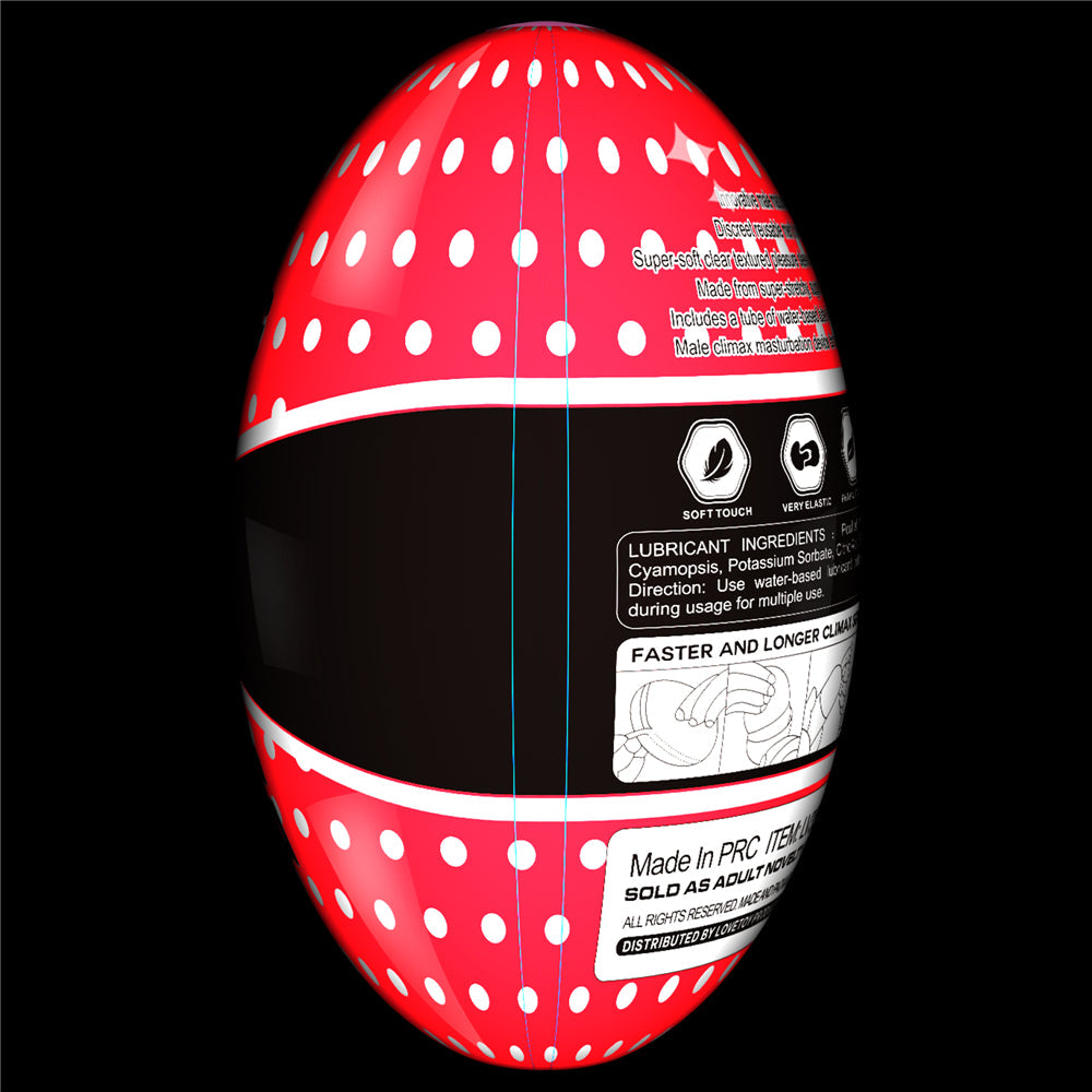 GIANT EGG TRAINING MASTER STAMINA NODULES MASTURBATOR