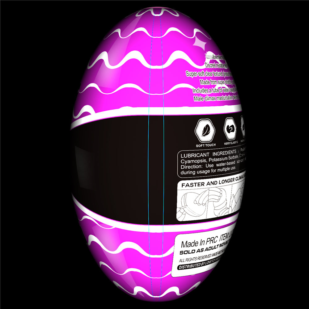 GIANT EGG TRAINING MASTER STAMINA NODULES MASTURBATOR