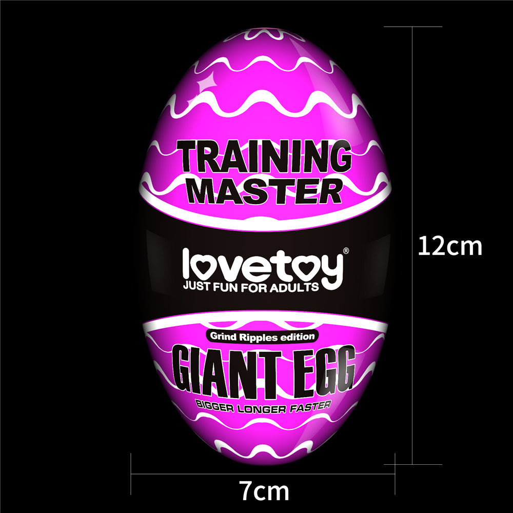 GIANT EGG TRAINING MASTER STAMINA NODULES MASTURBATOR