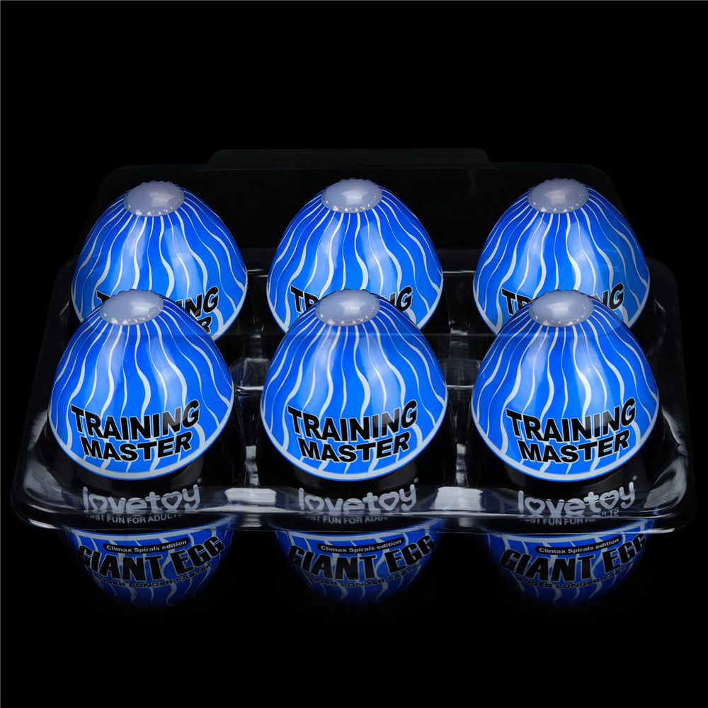 GIANT EGG TRAINING MASTER STAMINA NODULES MASTURBATOR