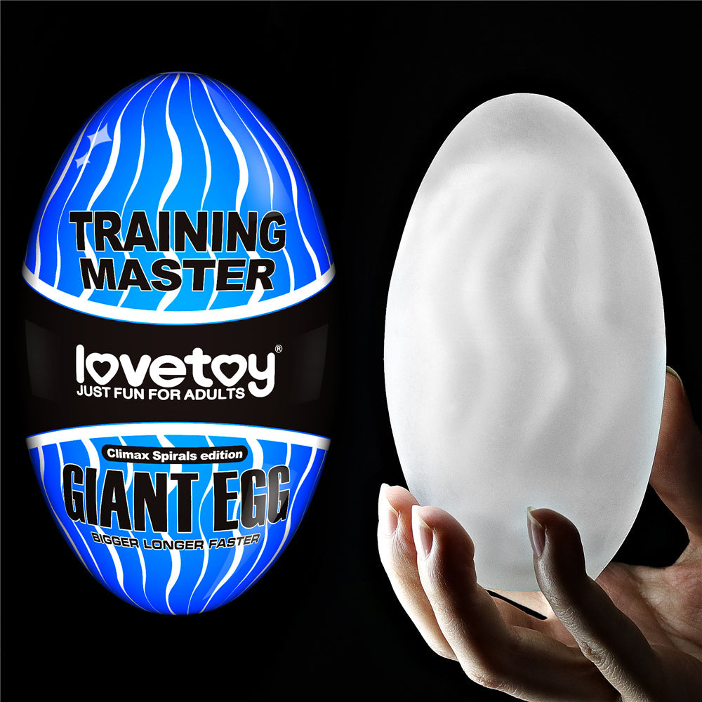 GIANT EGG TRAINING MASTER STAMINA NODULES MASTURBATOR