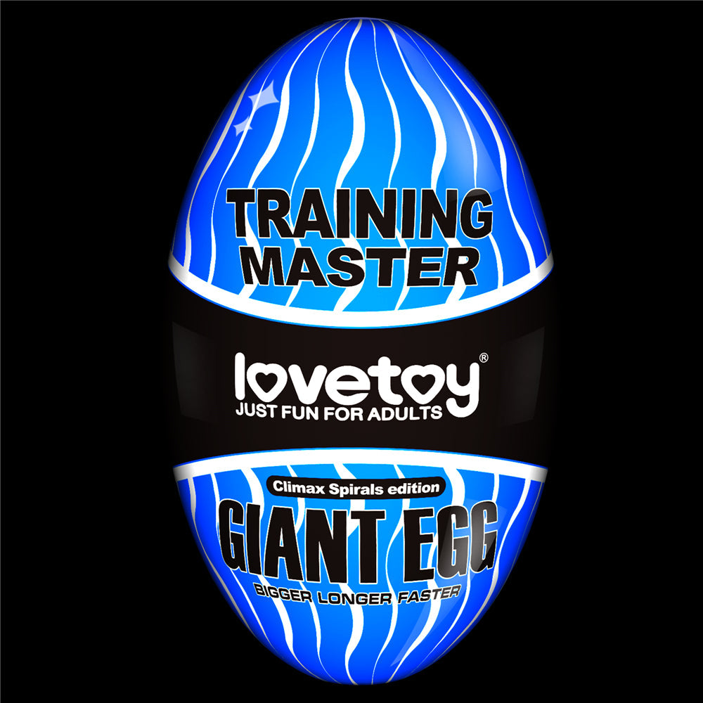 GIANT EGG TRAINING MASTER STAMINA NODULES MASTURBATOR