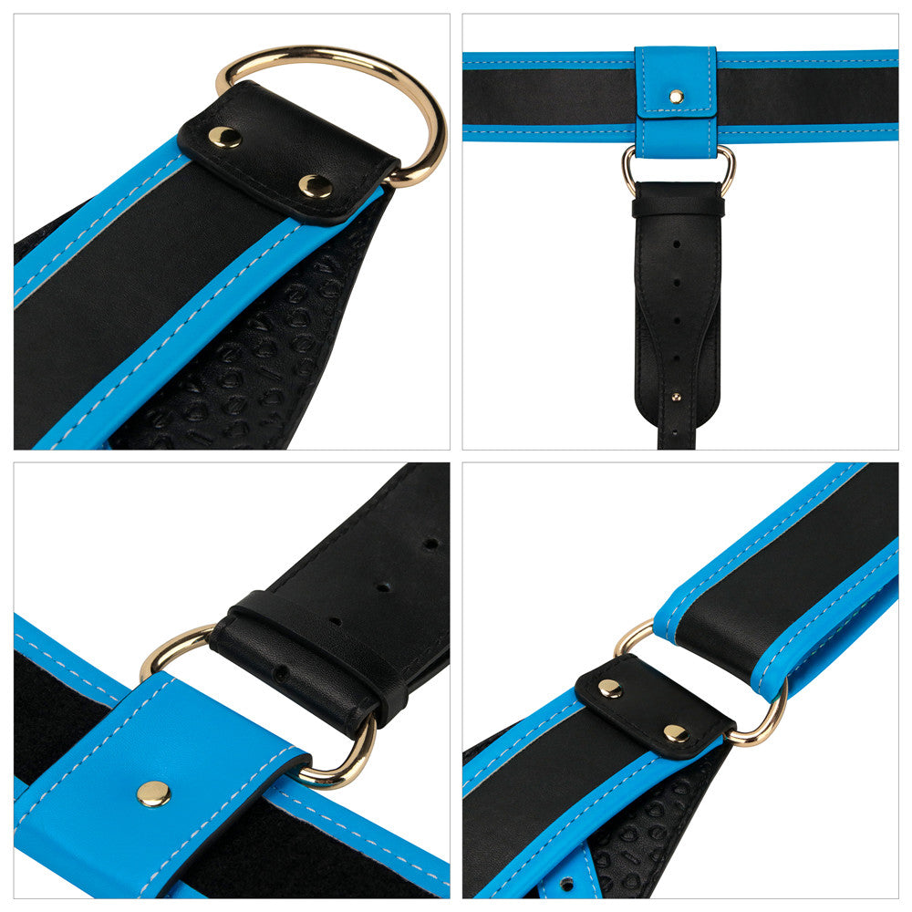 INGEN 10" HOLLOW STRAP ON HARNESS SET