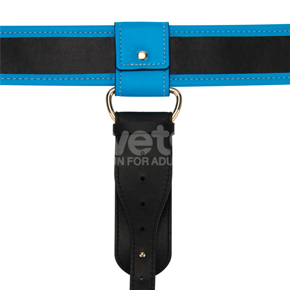 INGEN 10" HOLLOW STRAP ON HARNESS SET