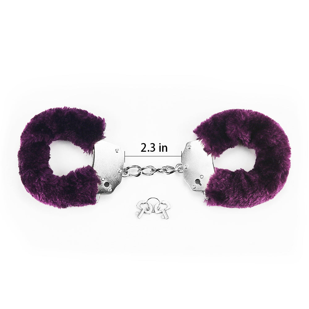 FETISH PLEASURE FLUFFY HANDCUFFS