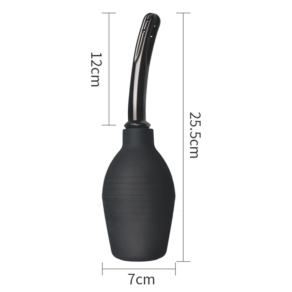 BONDAGE FETISH DELUXE DOUCHE BLACK