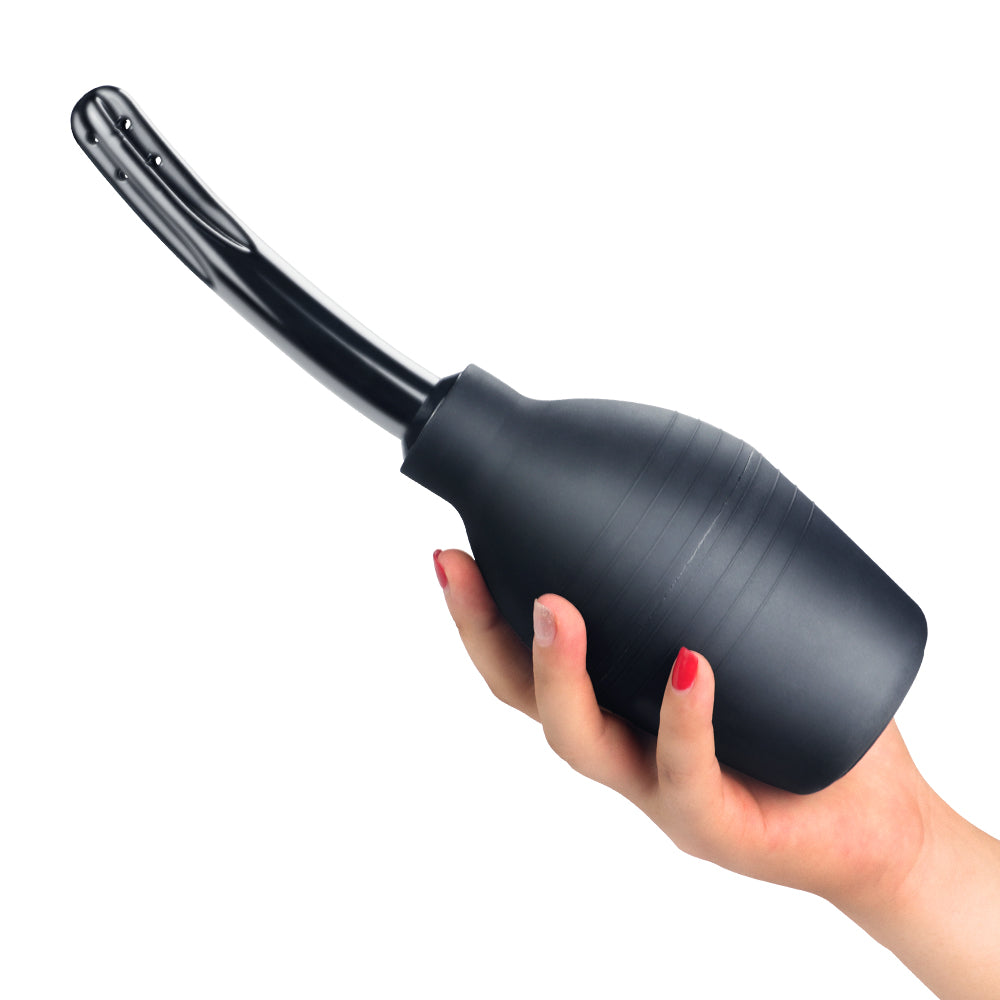 BONDAGE FETISH DELUXE DOUCHE BLACK