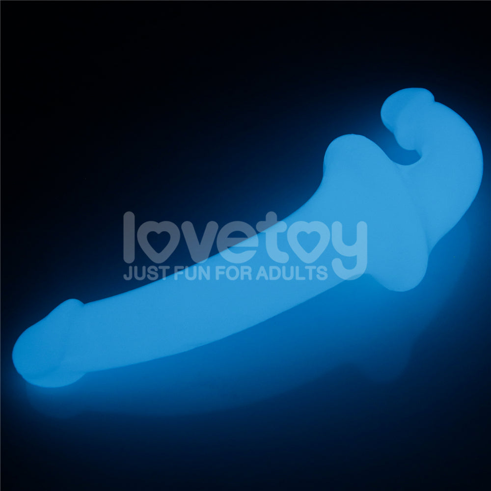 10.5" LUMINO PLAY GITD DOUBLE DILDO