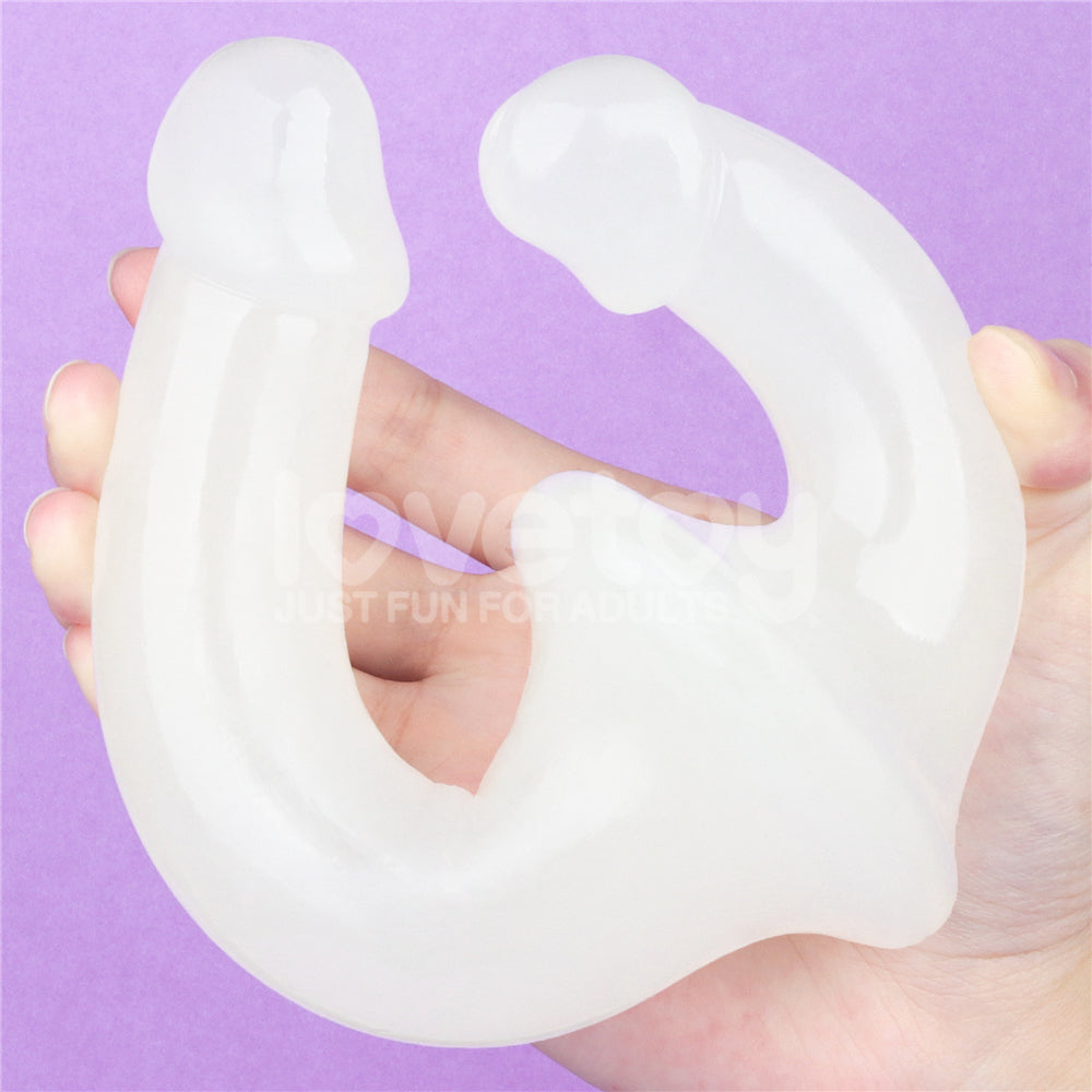 10.5" LUMINO PLAY GITD DOUBLE DILDO