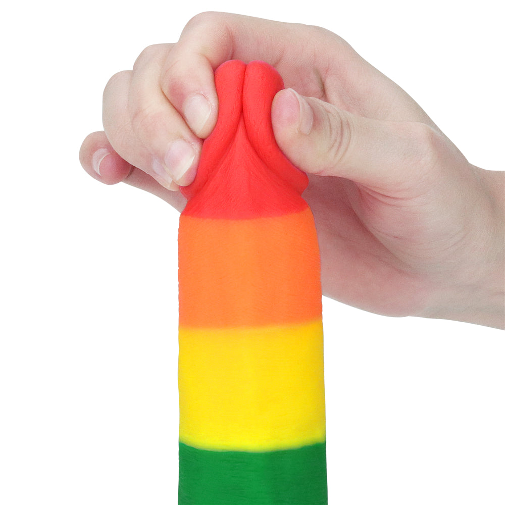 7.5" PRIDE RAINBOW DILDO