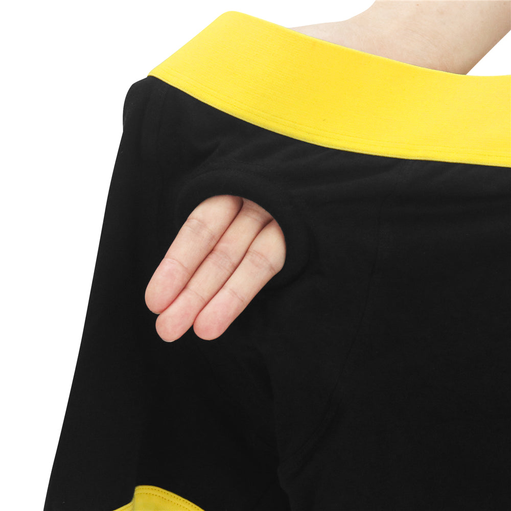 INGEN UNISEX HORNY STRAPON SHORTS BLACK/YELLOW