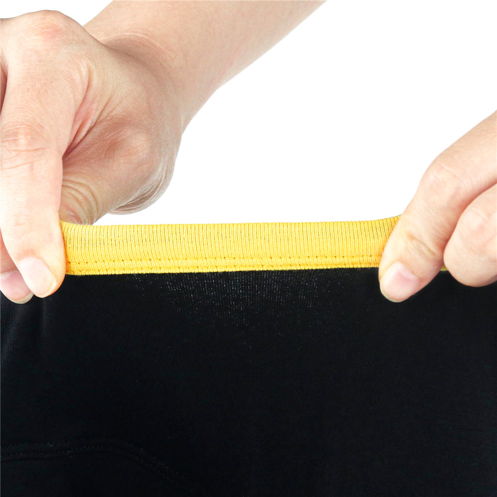 INGEN UNISEX HORNY STRAPON SHORTS BLACK/YELLOW