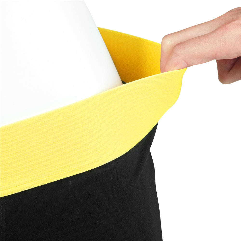 INGEN UNISEX HORNY STRAPON SHORTS BLACK/YELLOW