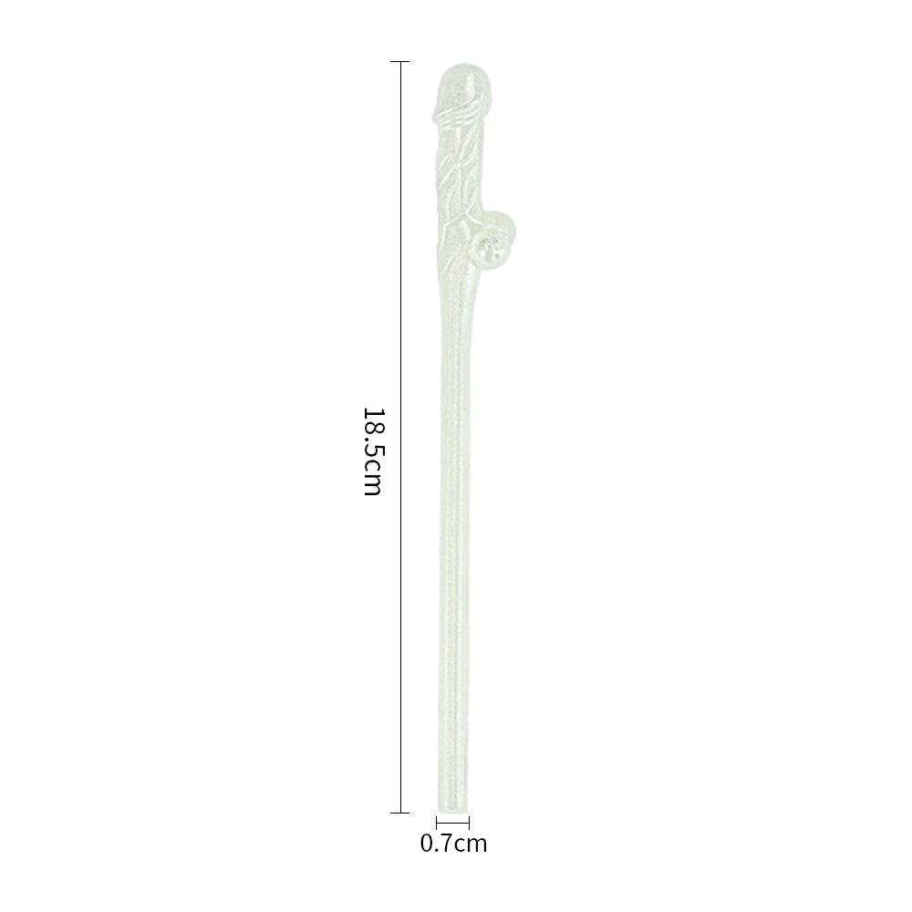 GITD JOKES AND PARTIES WILLY STRAWS 9PK