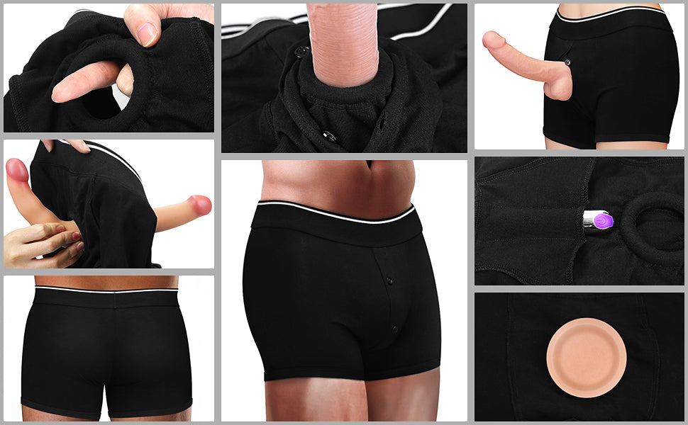 INGEN UNISEX STRAPON SHORTS BLACK