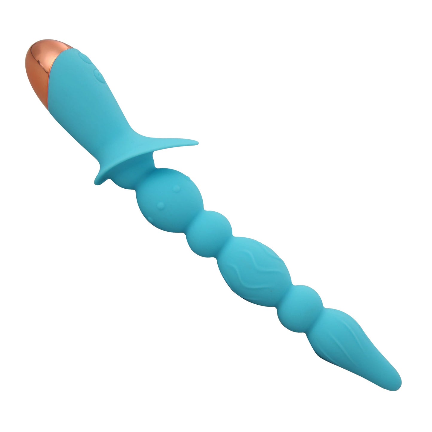Extra Strong Vibrating Anal Beads - The Blizzard