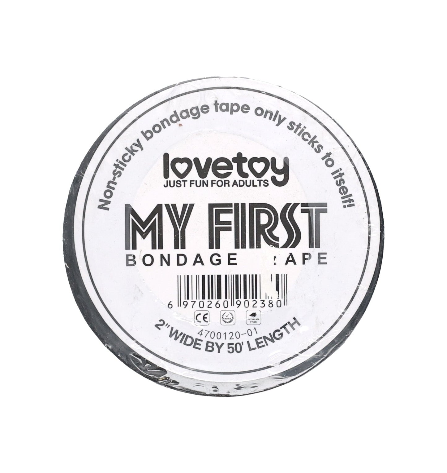 MY FIRST NON STICKY BONDAGE TAPE