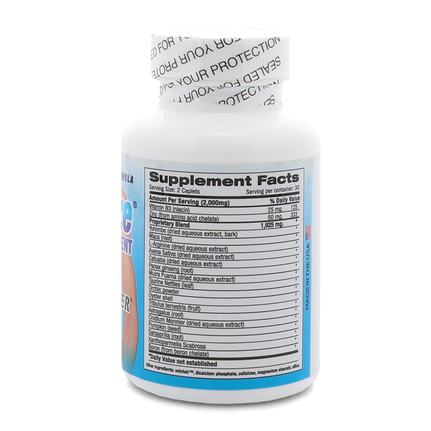 Max Size 60CT Bottle