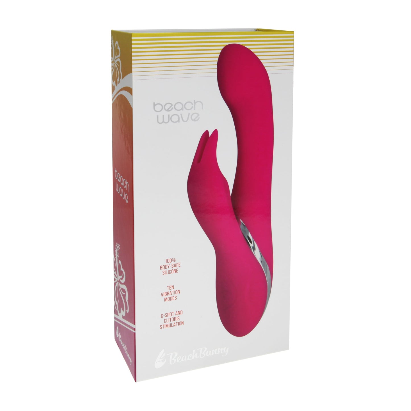 Silicone G-Spot Rabbit Vibrator - Beach Wave
