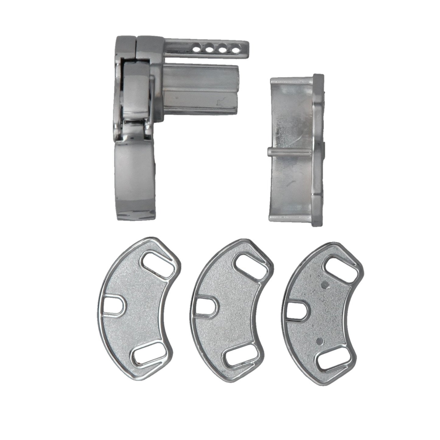 Solid Stainless Chastity Cock Cage with 3 Inch Ball Stretcher