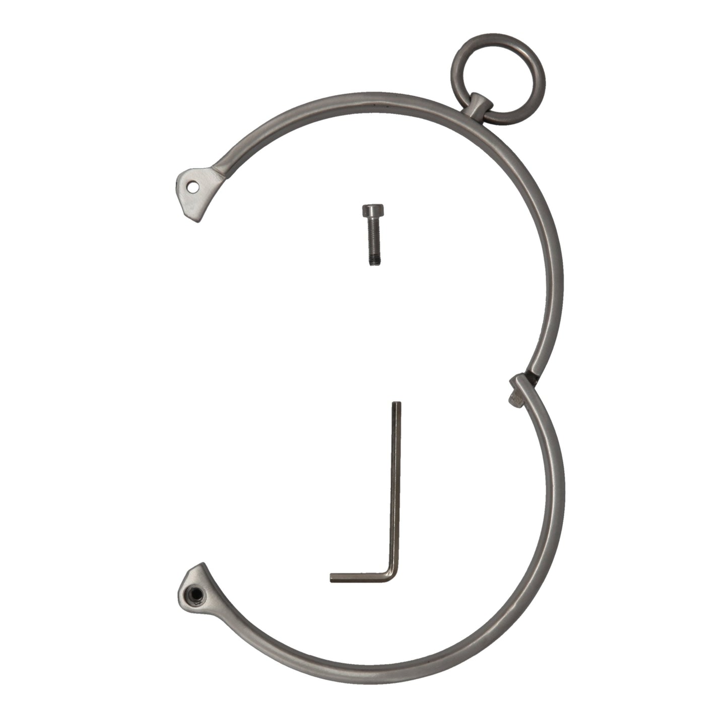 COLLAR STAINLESS SQUARED WITH ALLEN KEY LOCK