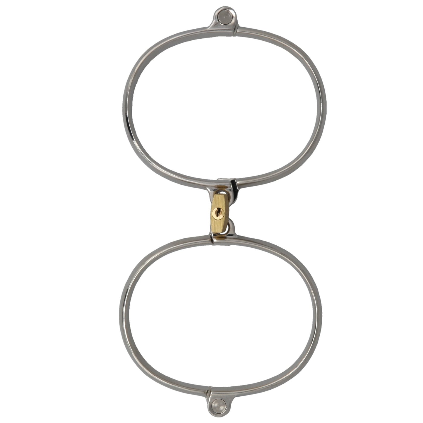 WRIST CUFFS STAINLESS WITH LOCK