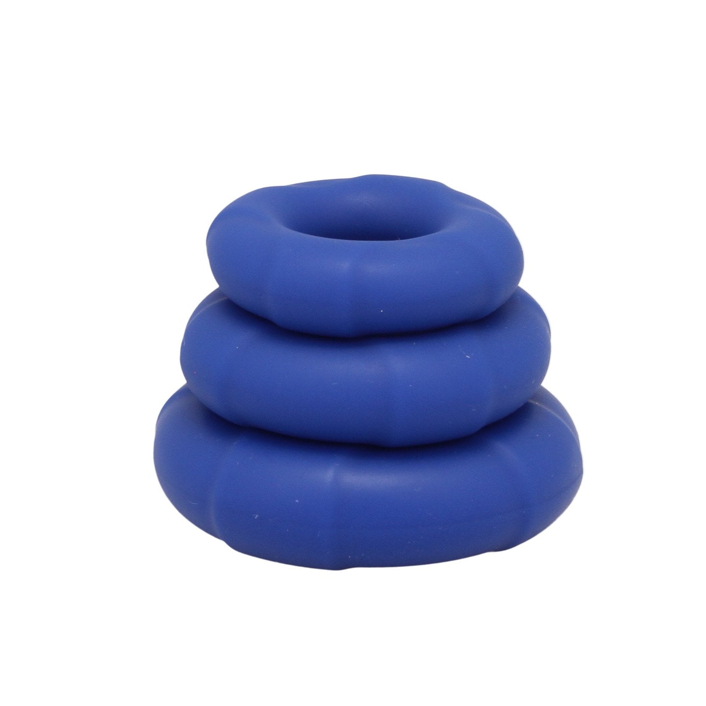Brawny Bands Cock Ring Set - Black