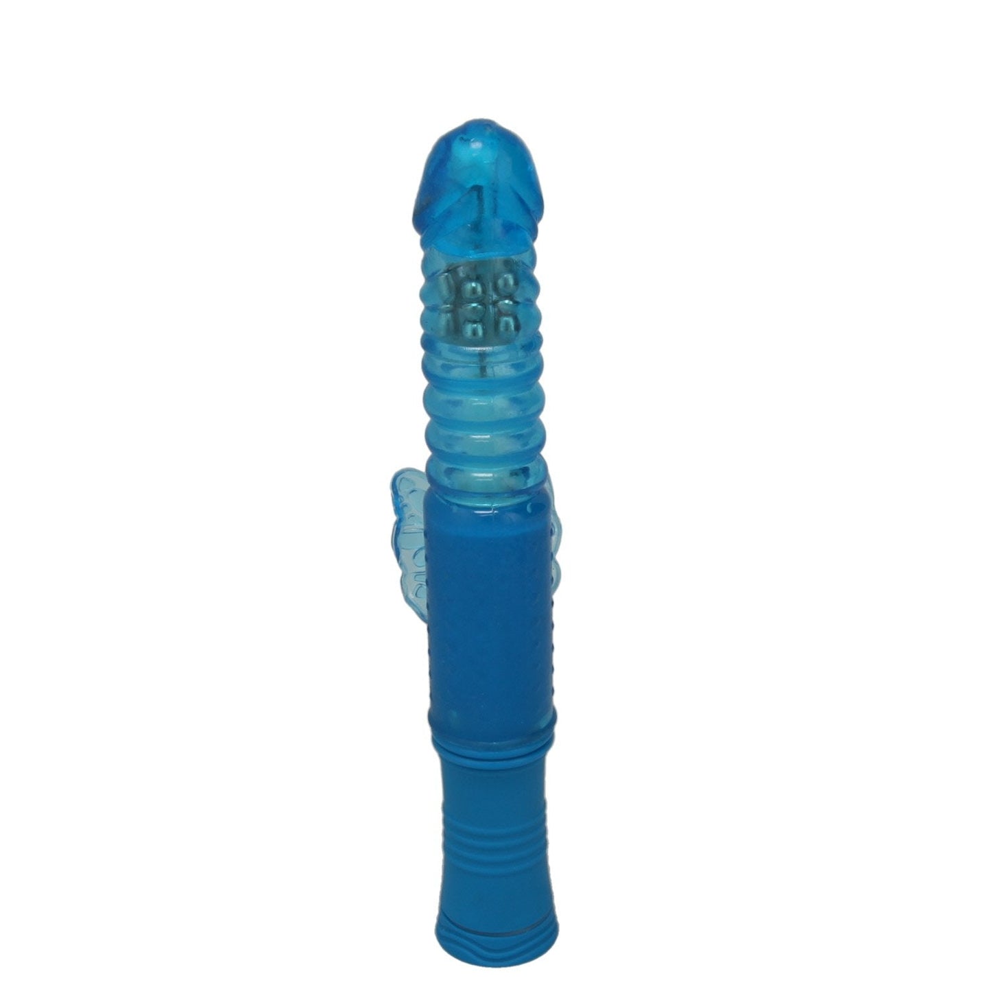 Thrusting Rabbit Vibe with Inner Beads - Butterfly Tickler