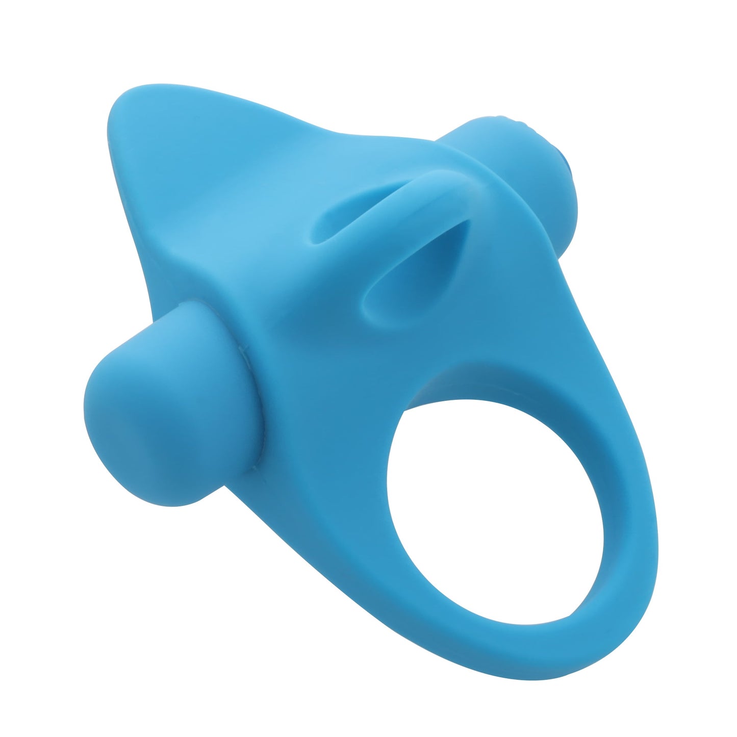 Vibrating Combo Cock Ring and Finger Vibe - Your Turn