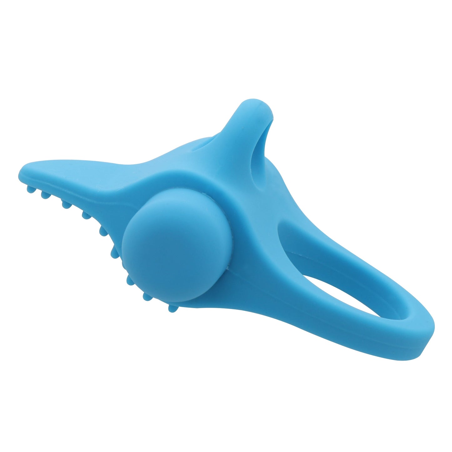 Vibrating Combo Cock Ring and Finger Vibe - Your Turn