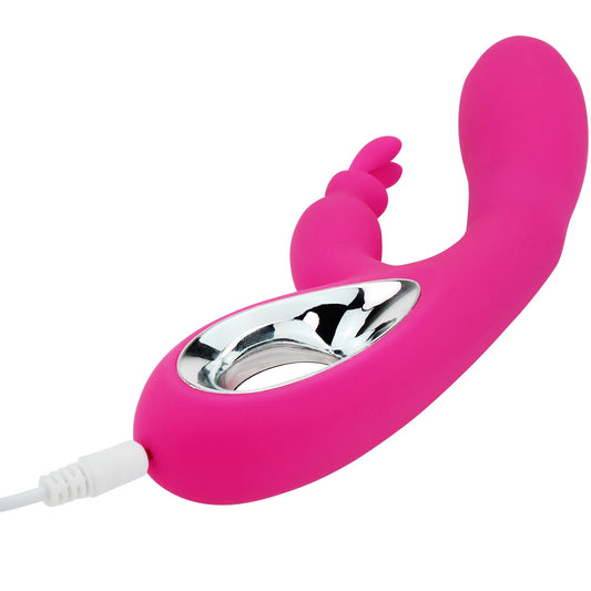 Waterproof Silicone Rabbit Vibrator - The Sunray