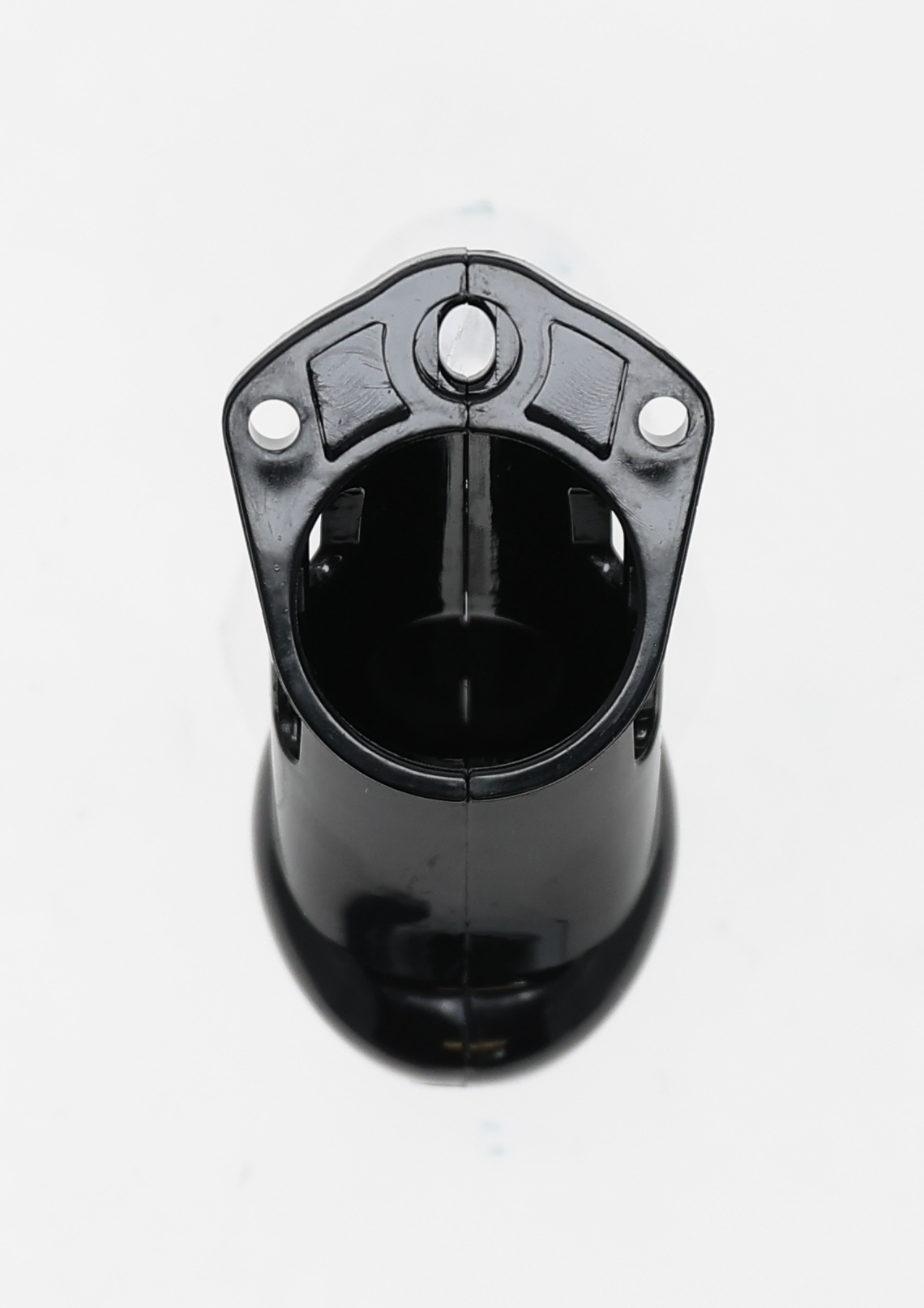 COCK CAGE W/ 5 RINGS:35/38/43/46/49MM
