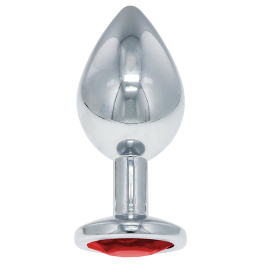 BJ STAINLESS STEEL PLUG SMALL - RED